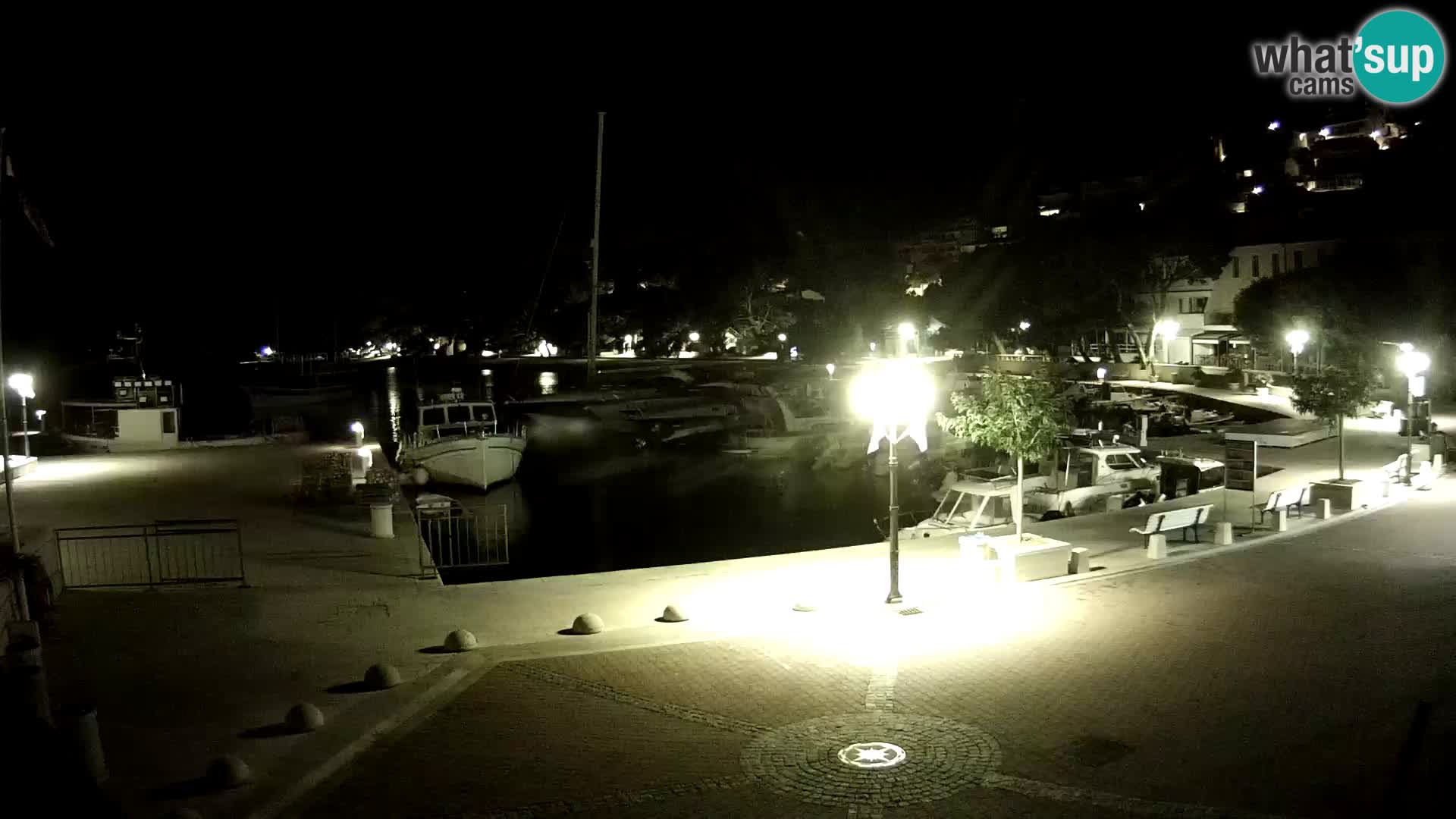 Brela Live webcam – marina – Dalmatia – Croatia
