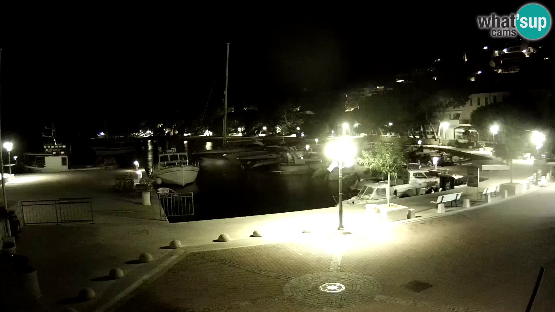 Brela web kamera – porat – Dalmacija