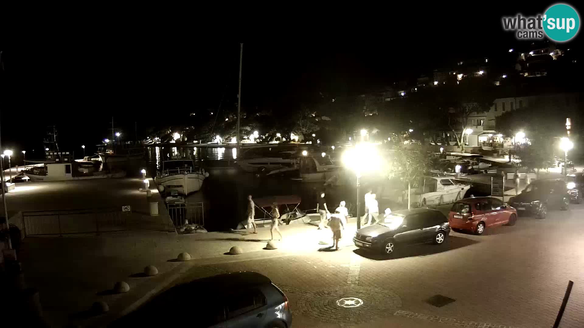 Brela Live webcam – marina – Dalmatia – Croatia