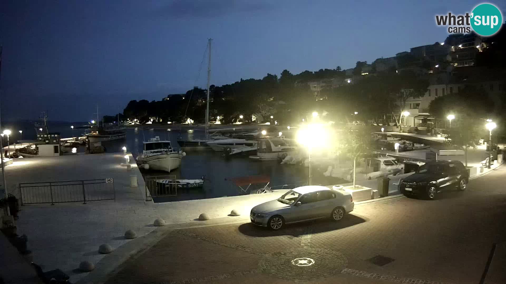 Brela web kamera – porat – Dalmacija