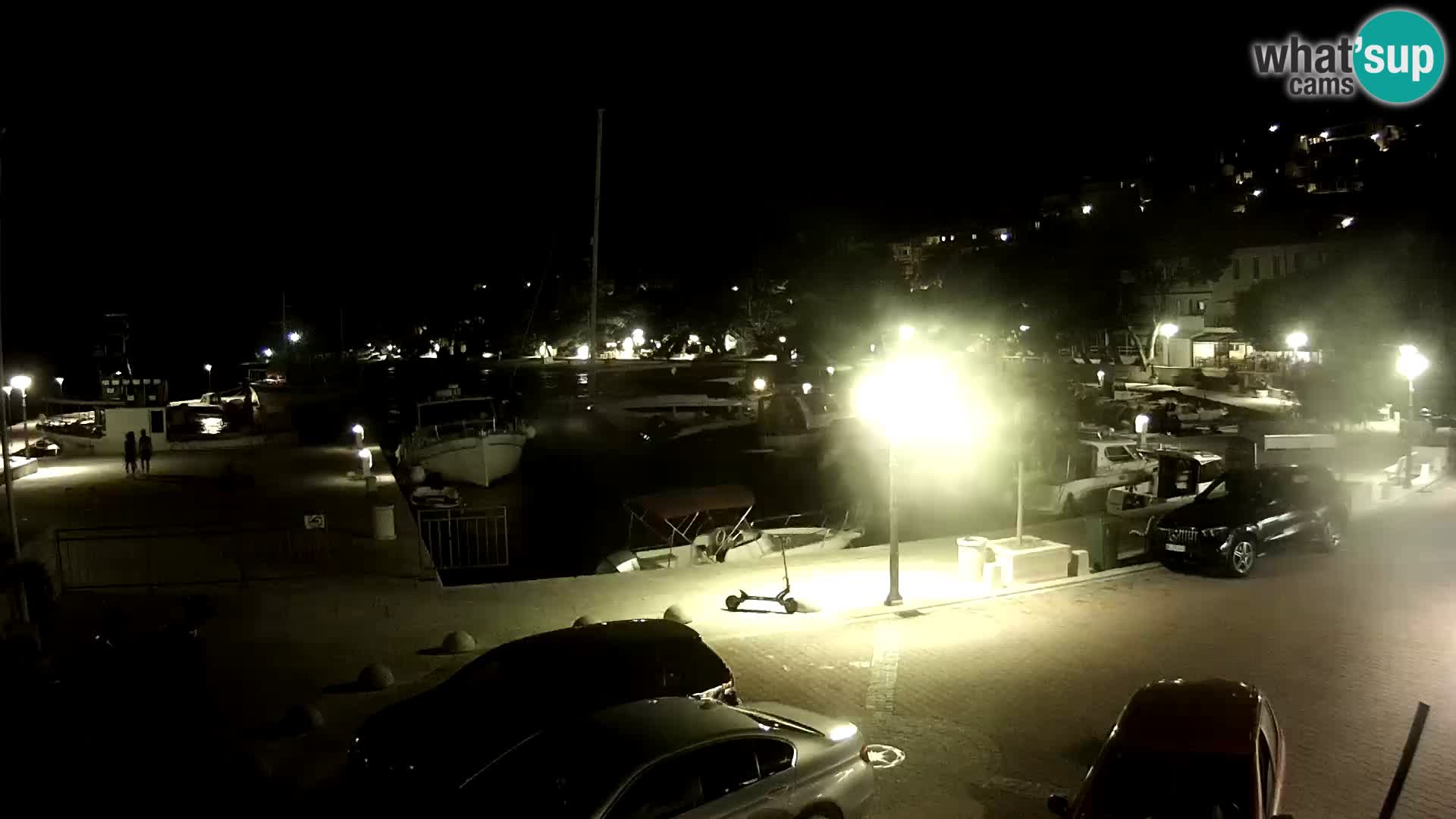 Brela web kamera – porat – Dalmacija