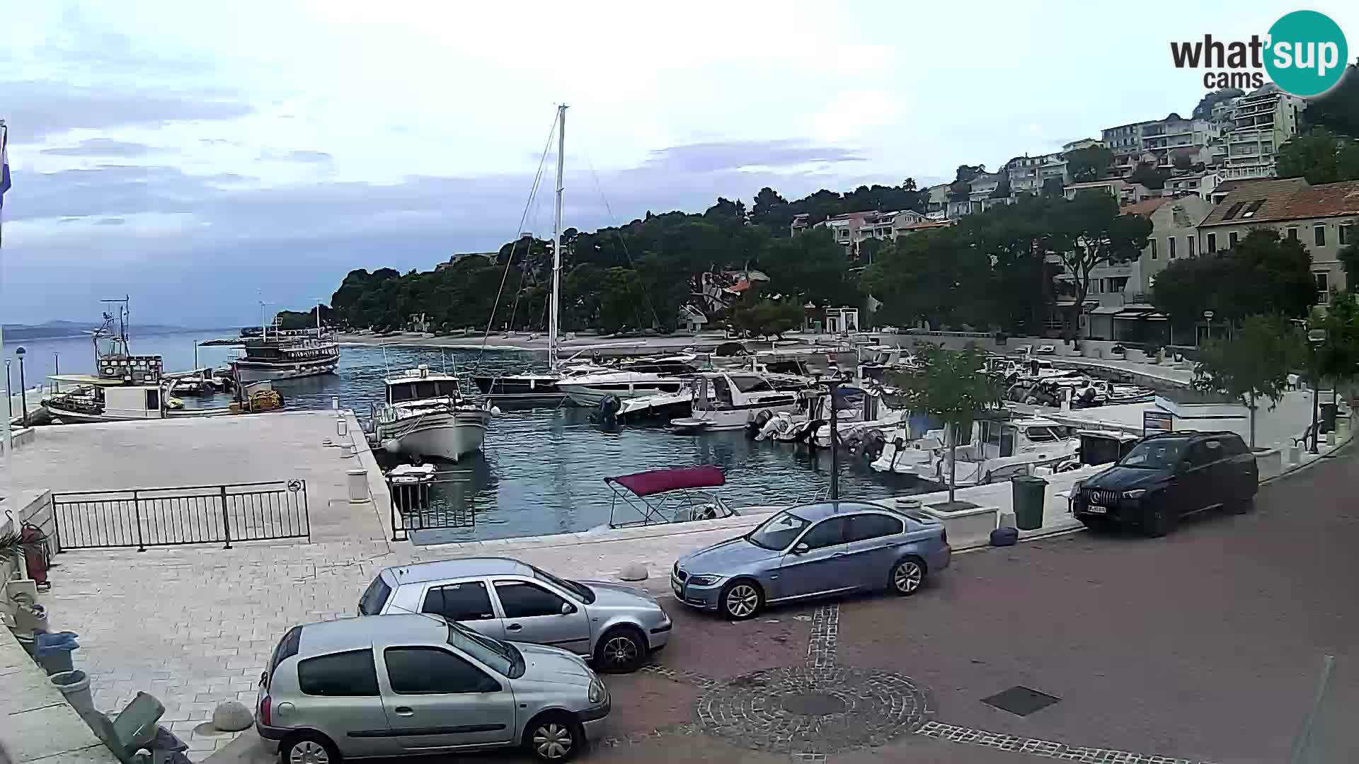 Brela web kamera – porat – Dalmacija