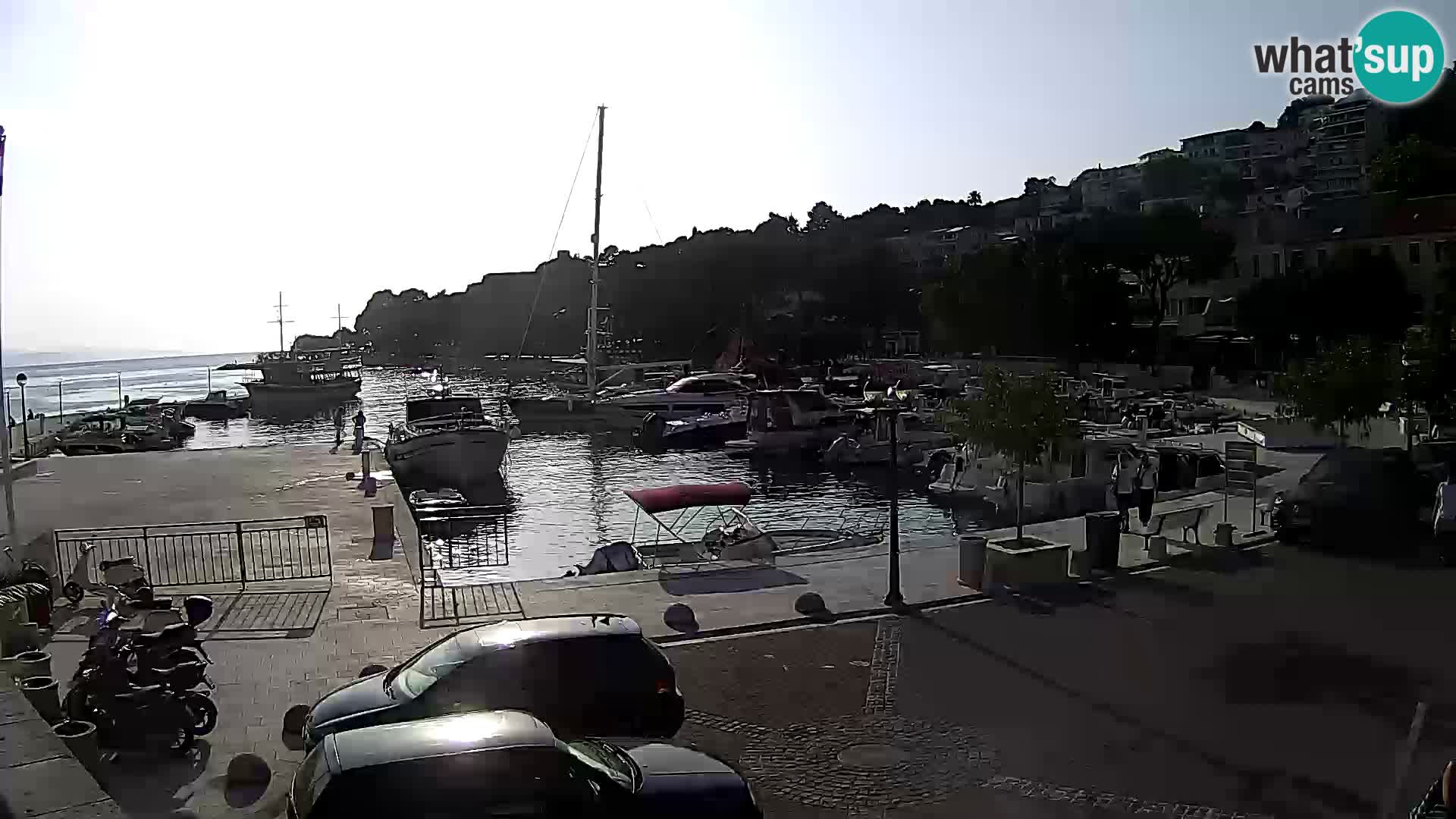 Brela Live webcam – marina – Dalmatia – Croatia