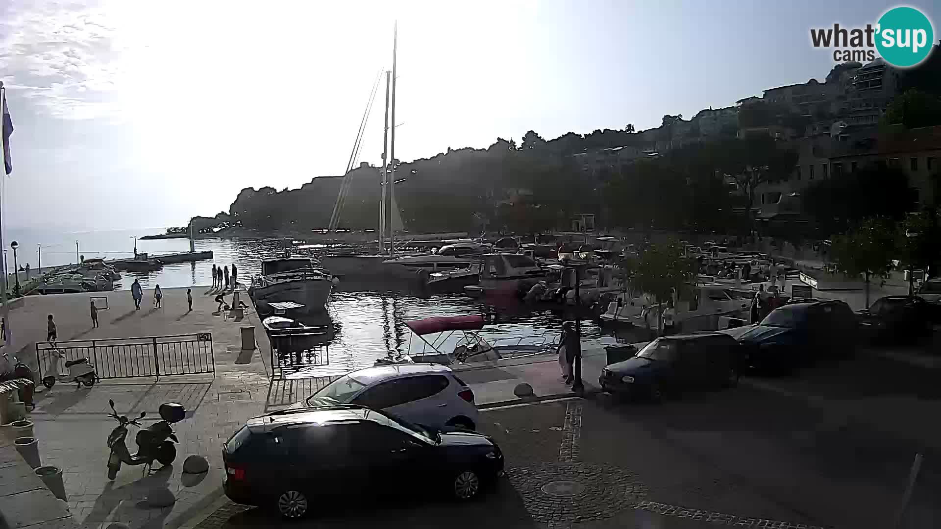 Brela Live webcam – marina – Dalmatia – Croatia