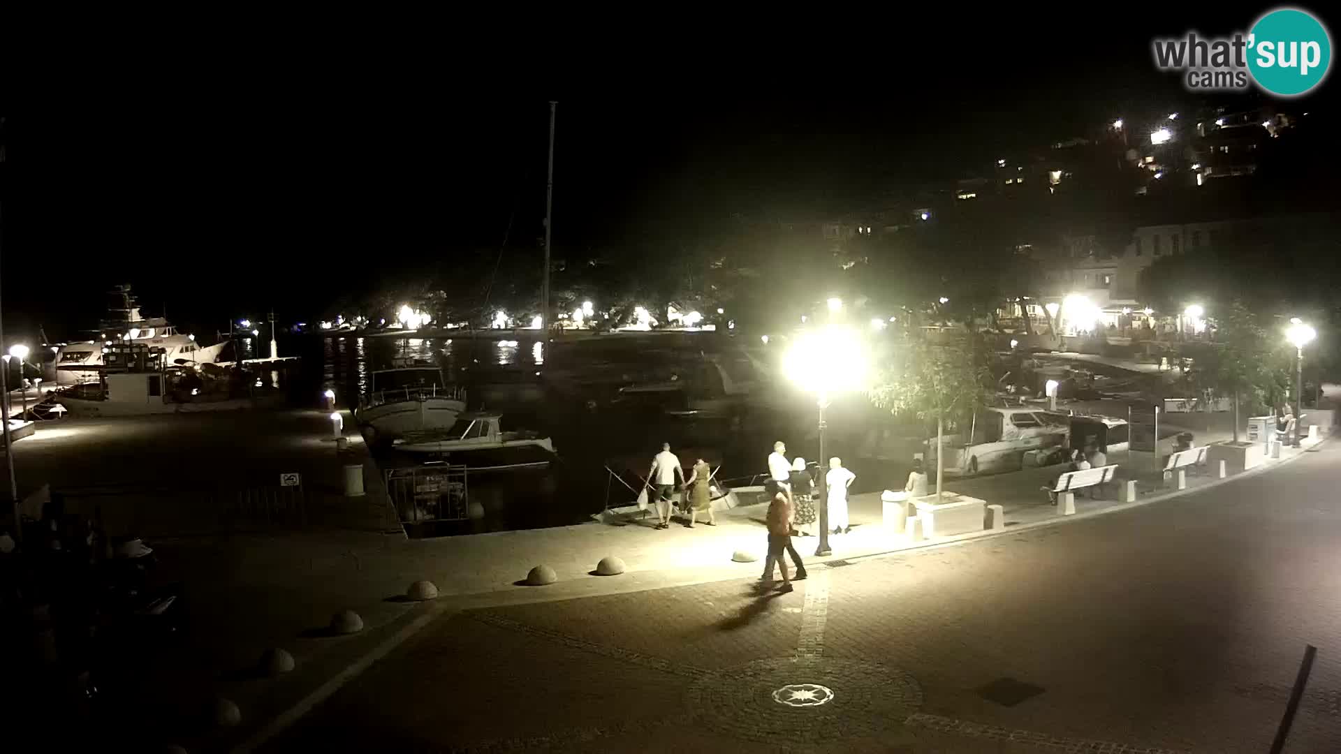 Brela Live webcam – marina – Dalmatia – Croatia