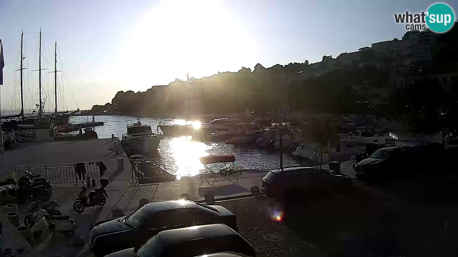 Brela Live webcam – marina – Dalmatia – Croatia