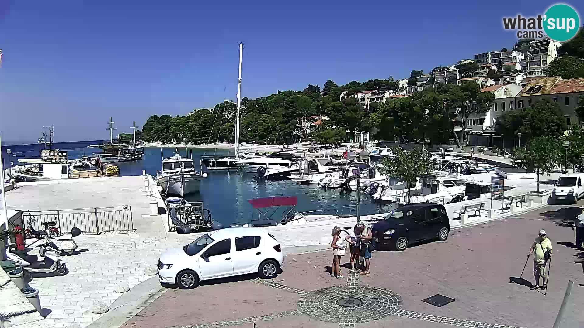 Brela Live webcam – marina – Dalmatia – Croatia