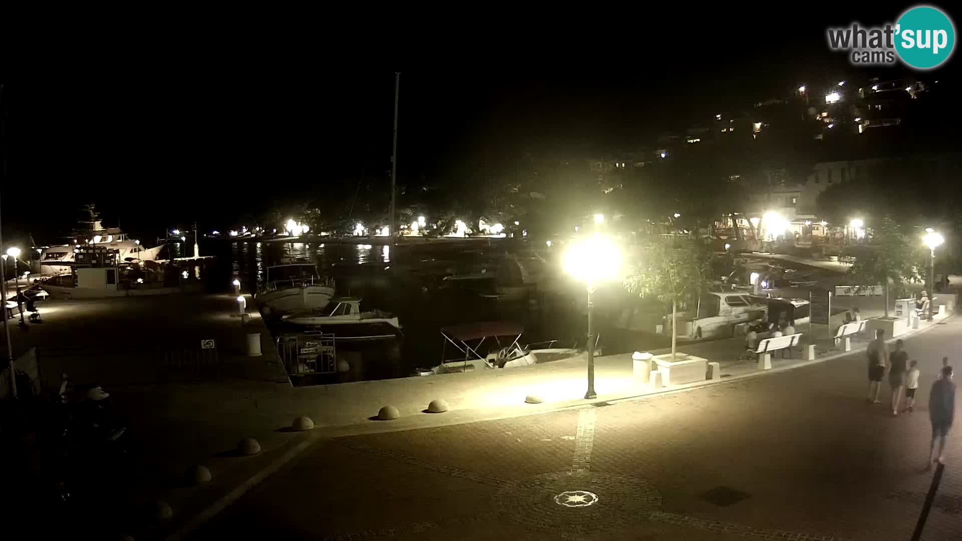 Brela web kamera – porat – Dalmacija