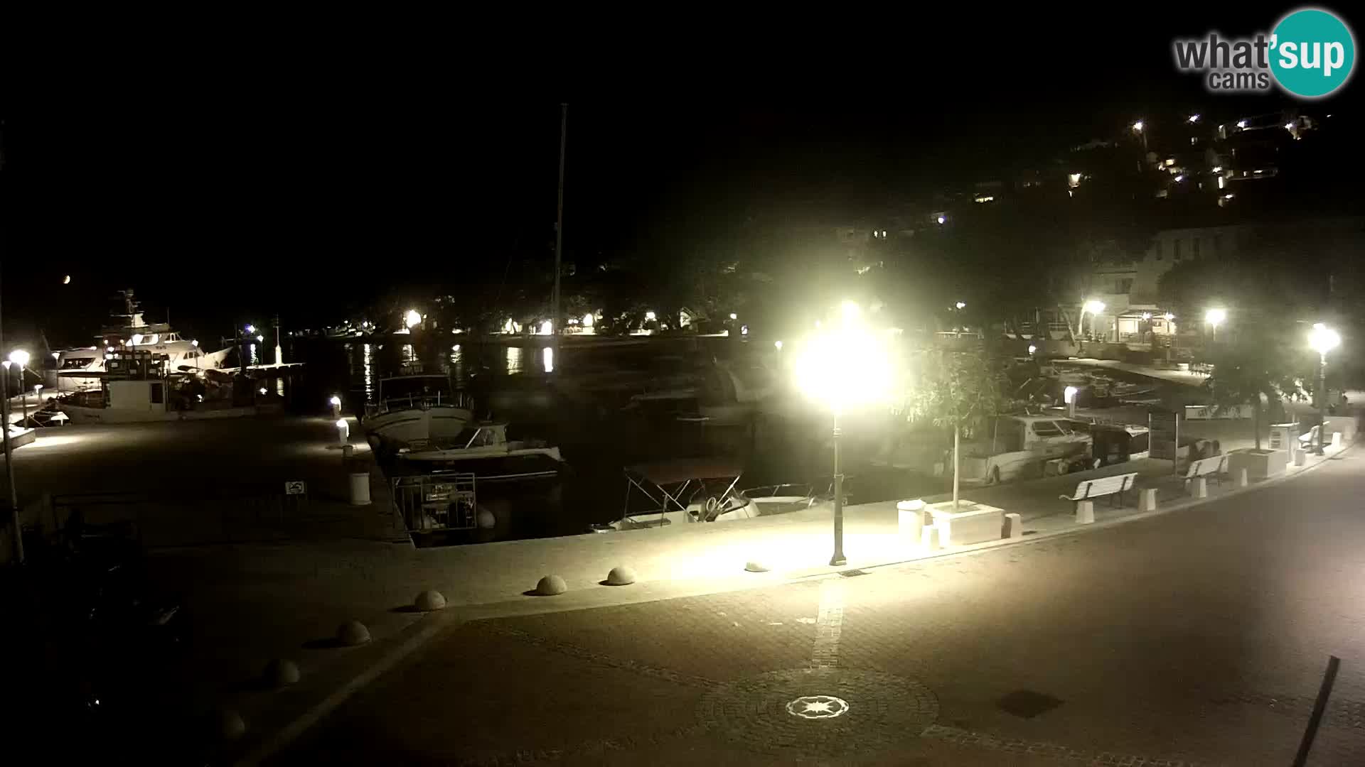 Brela Live webcam – marina – Dalmatia – Croatia