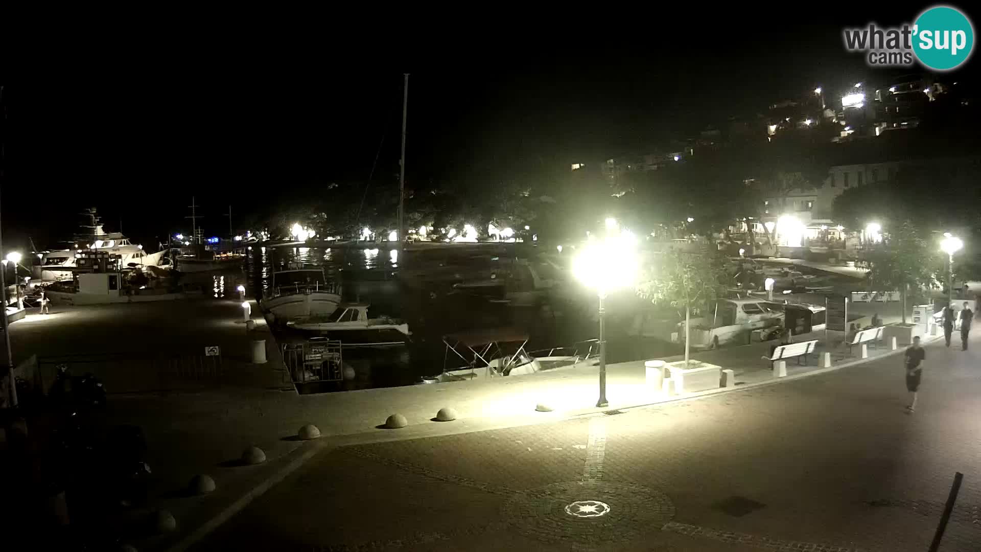 Brela web kamera – porat – Dalmacija