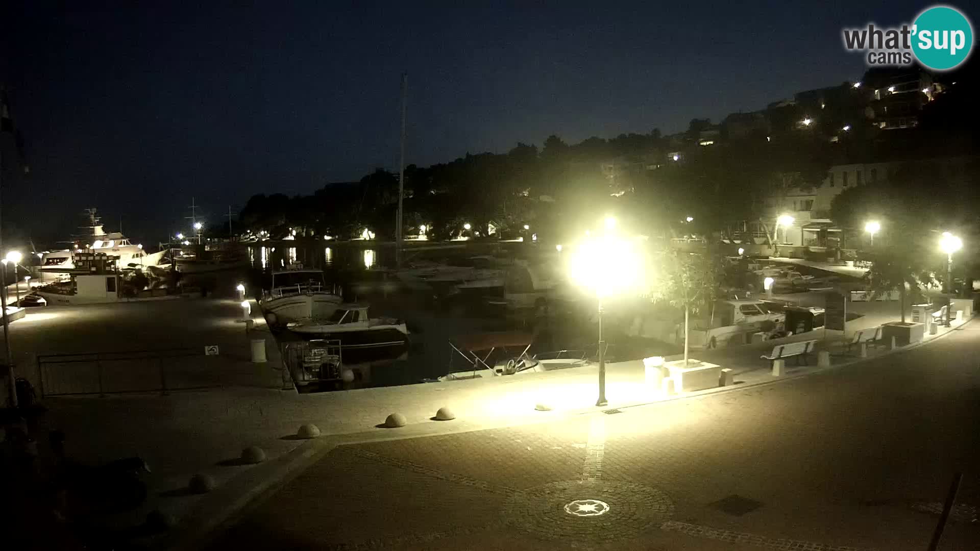 Brela Live webcam – marina – Dalmatia – Croatia