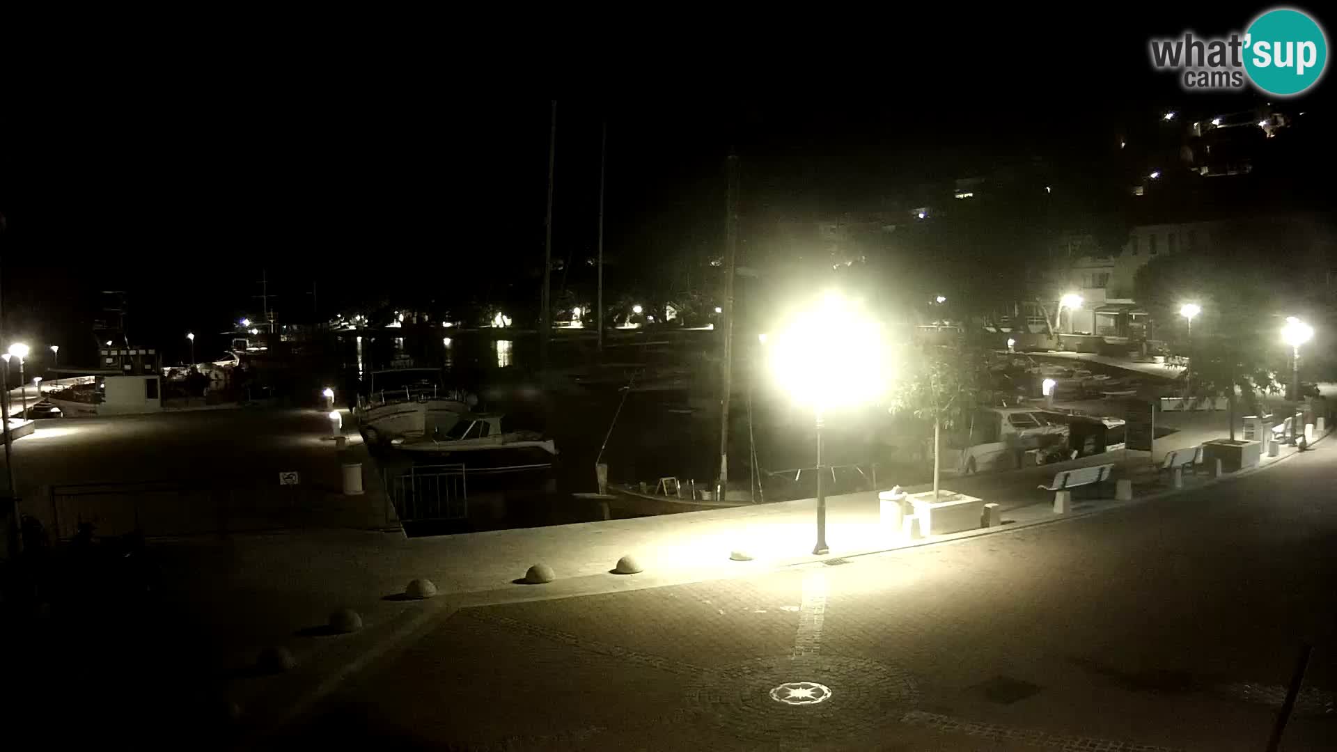 Brela web kamera – porat – Dalmacija