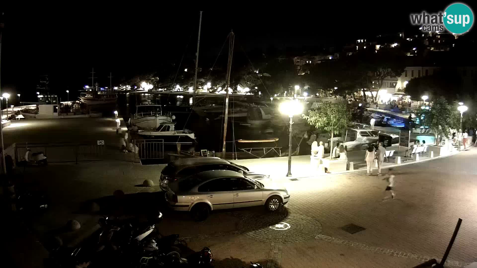 Brela Live webcam – marina – Dalmatia – Croatia
