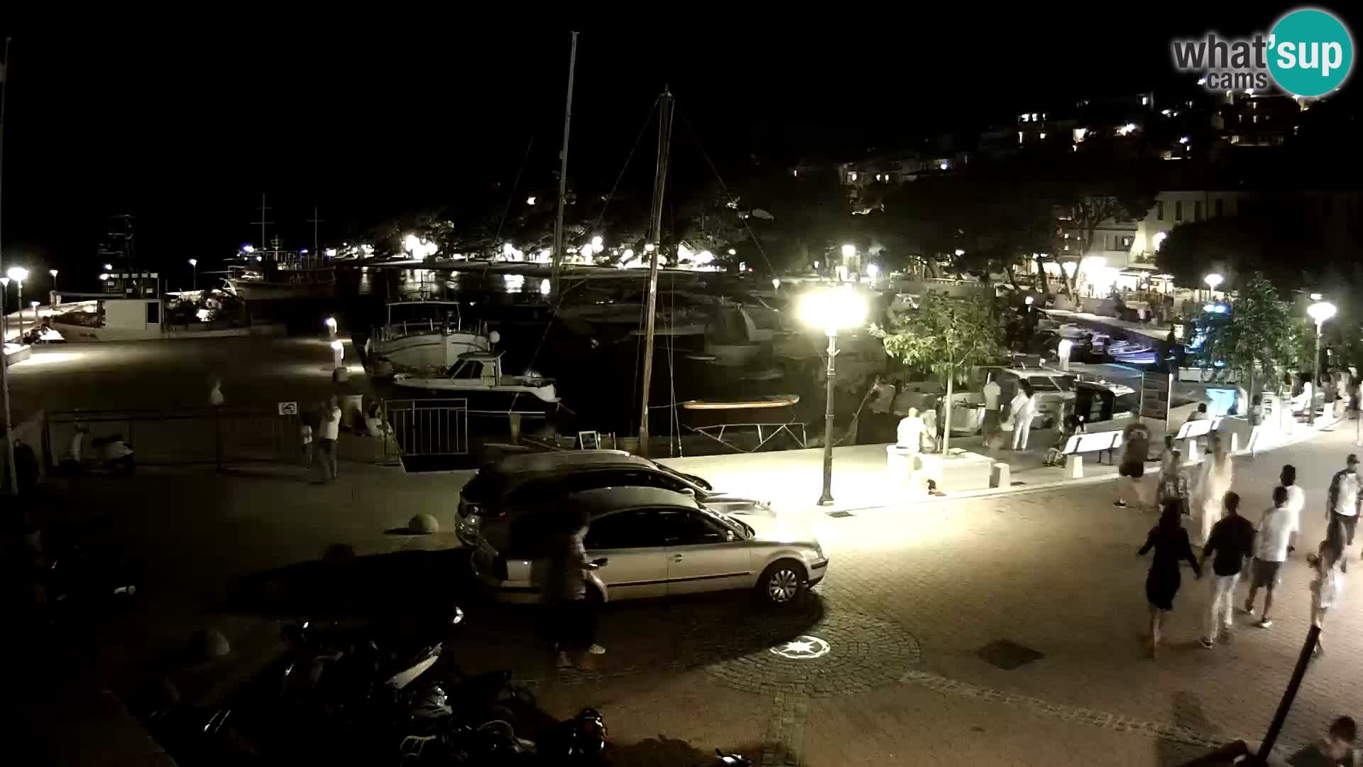 Brela Live webcam – marina – Dalmatia – Croatia