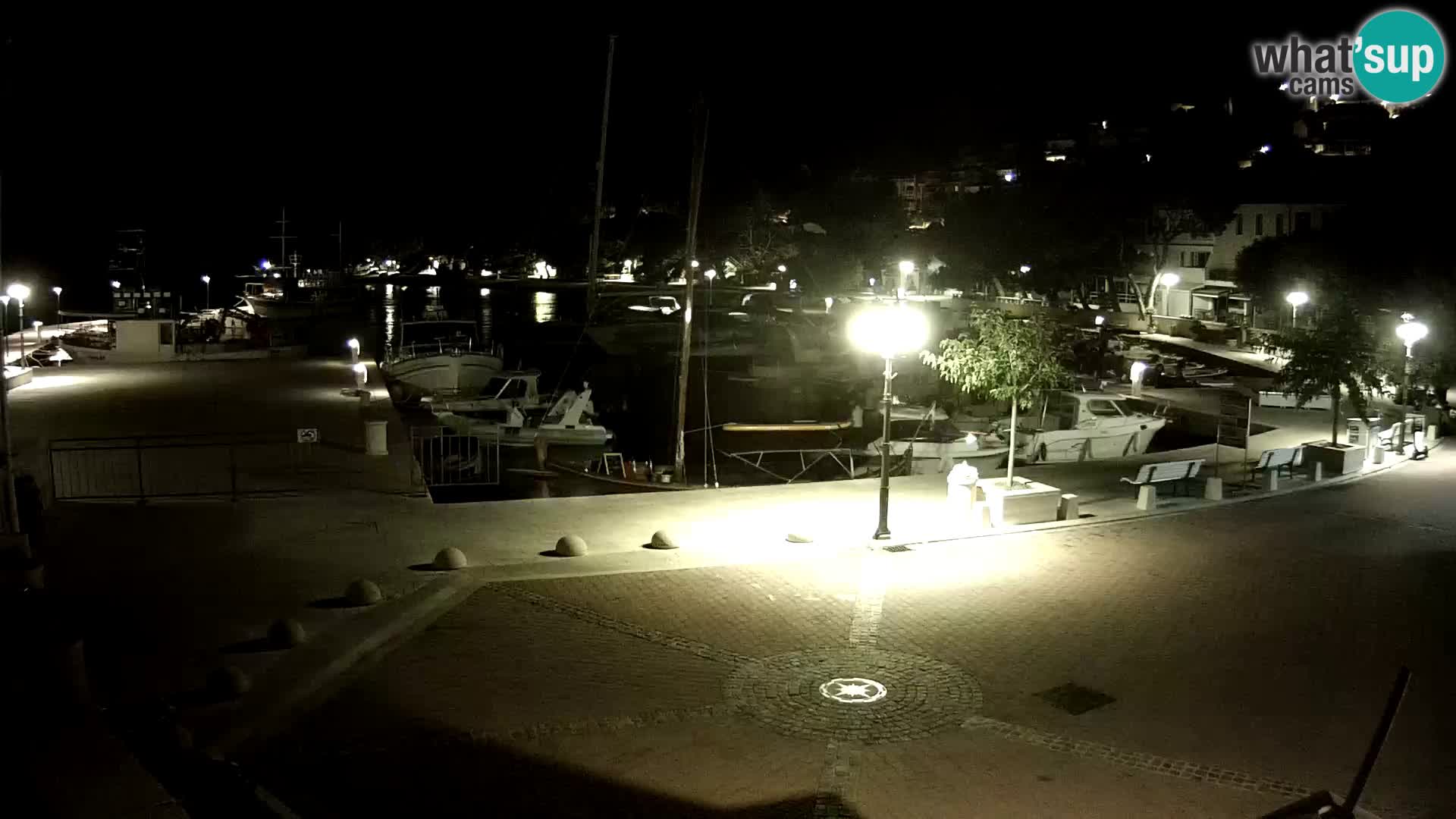 Brela Live webcam – marina – Dalmatia – Croatia