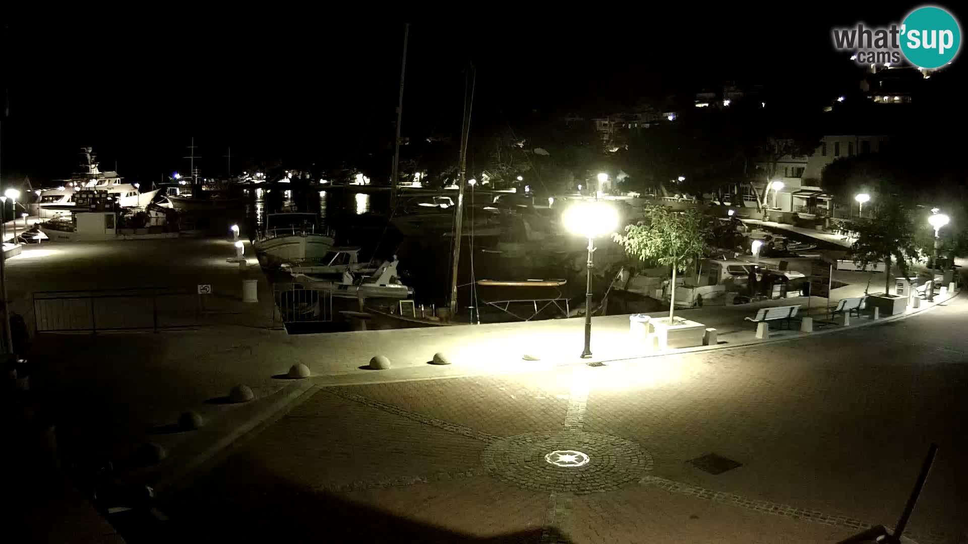 Brela web kamera – porat – Dalmacija