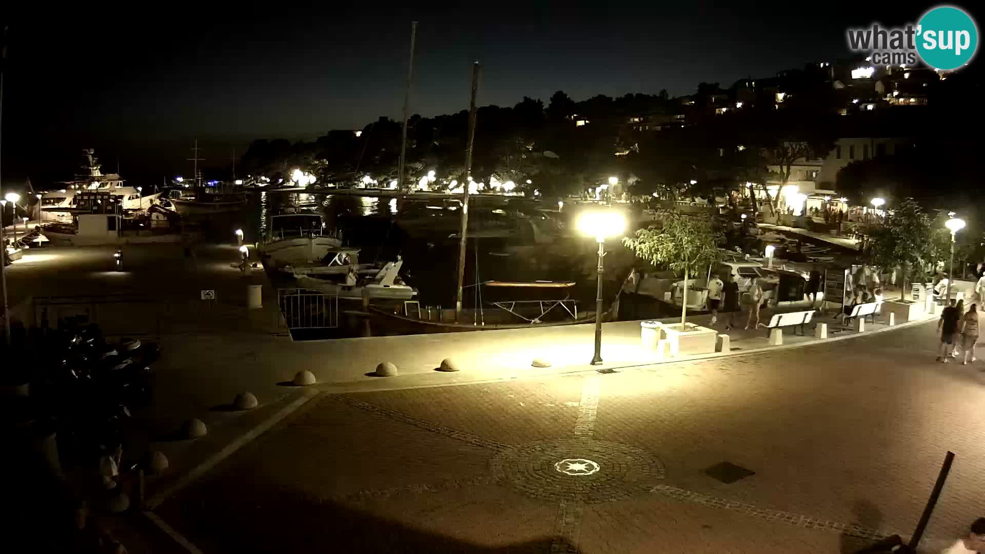 Brela Live webcam – marina – Dalmatia – Croatia