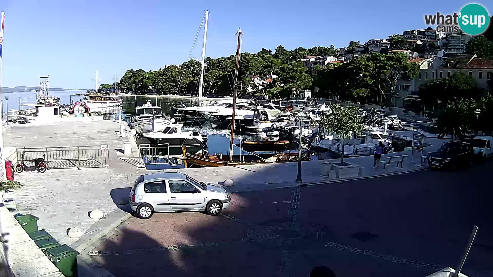 Brela Live webcam – marina – Dalmatia – Croatia
