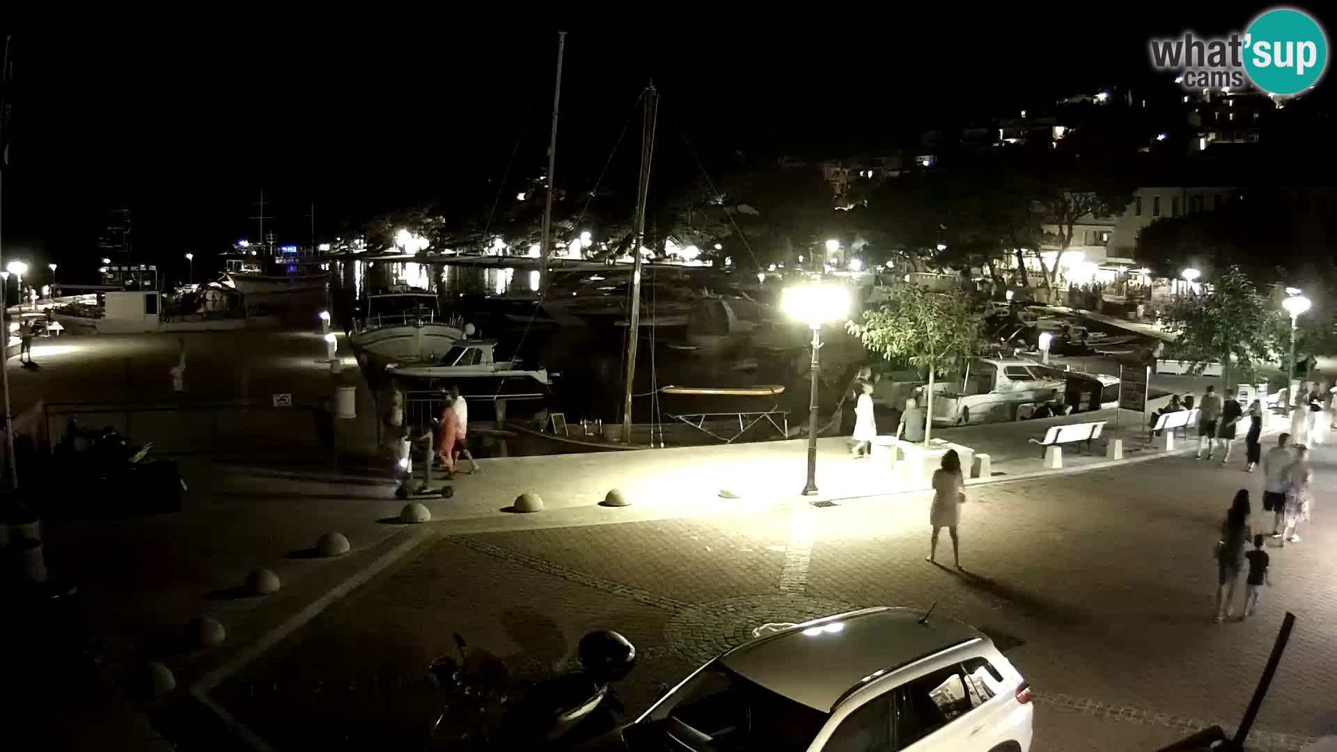 Brela Live webcam – marina – Dalmatia – Croatia