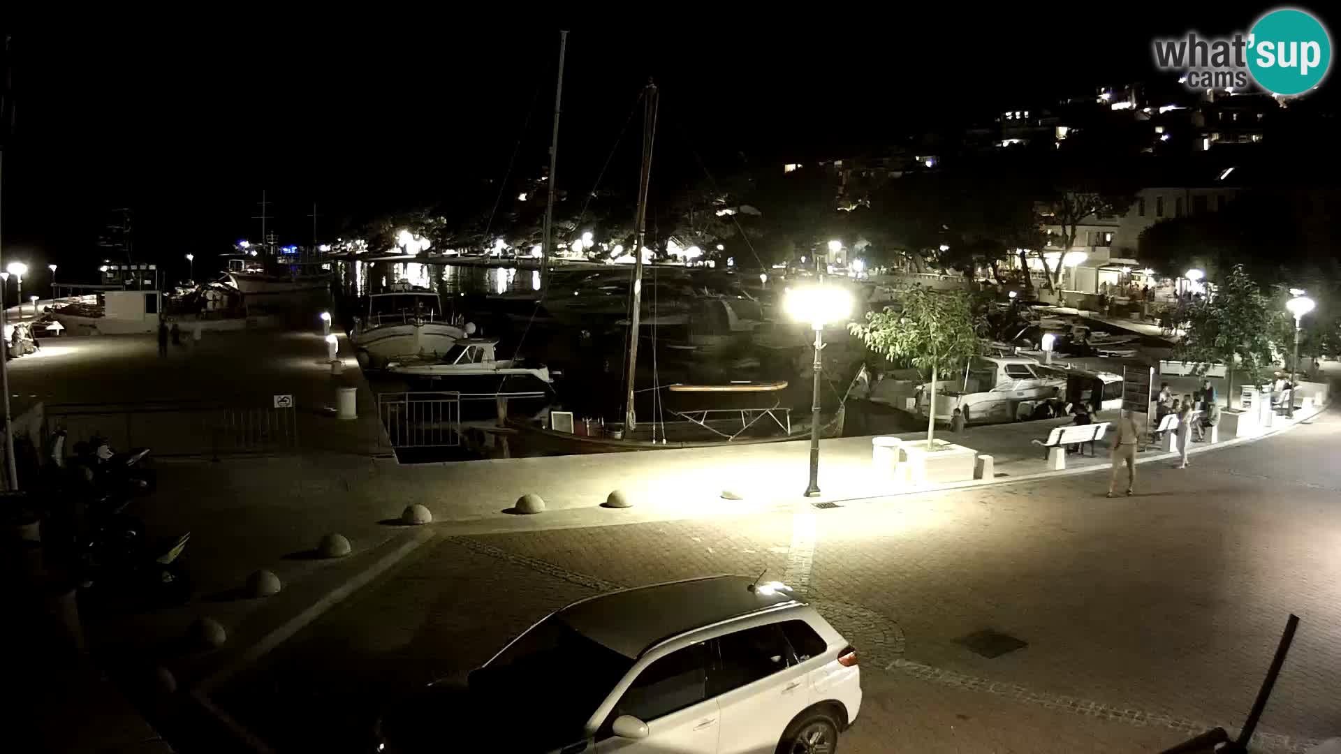 Brela Live webcam – marina – Dalmatia – Croatia