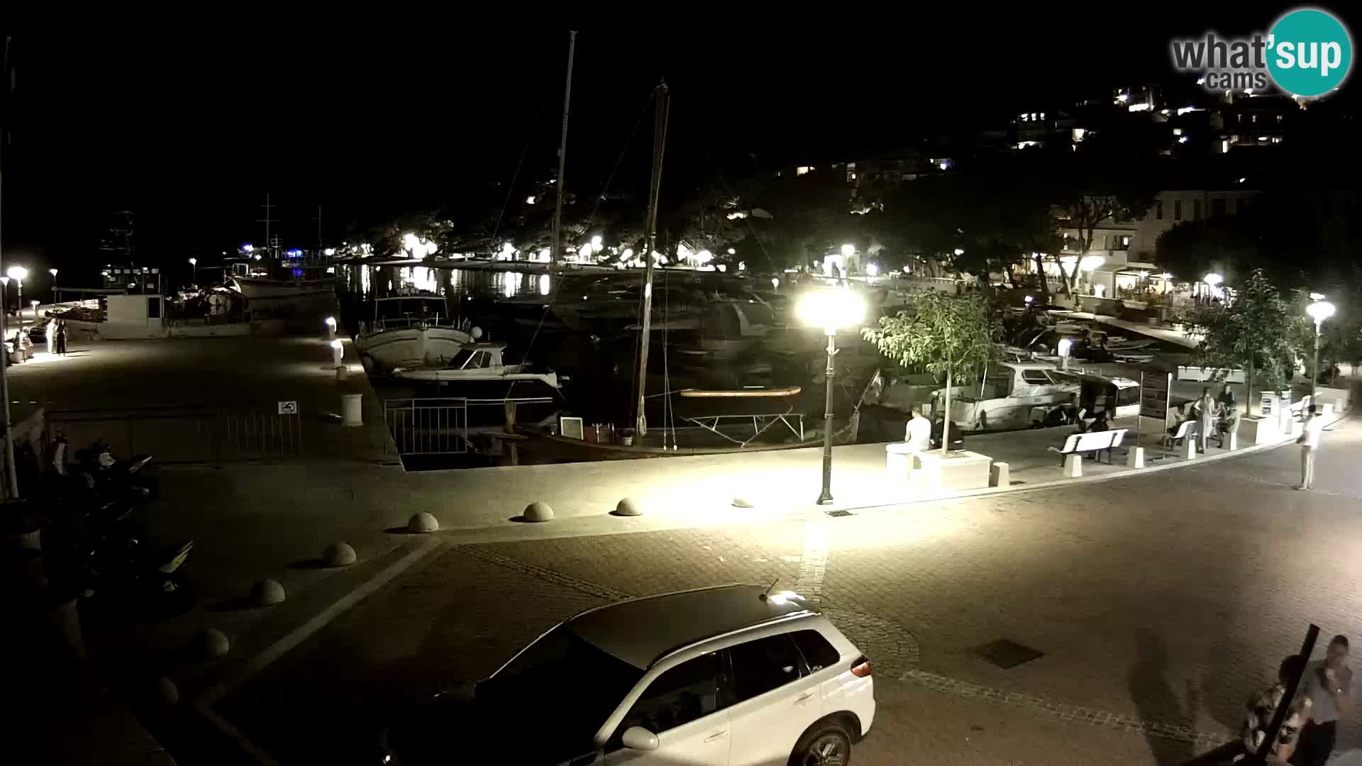 Brela web kamera – porat – Dalmacija