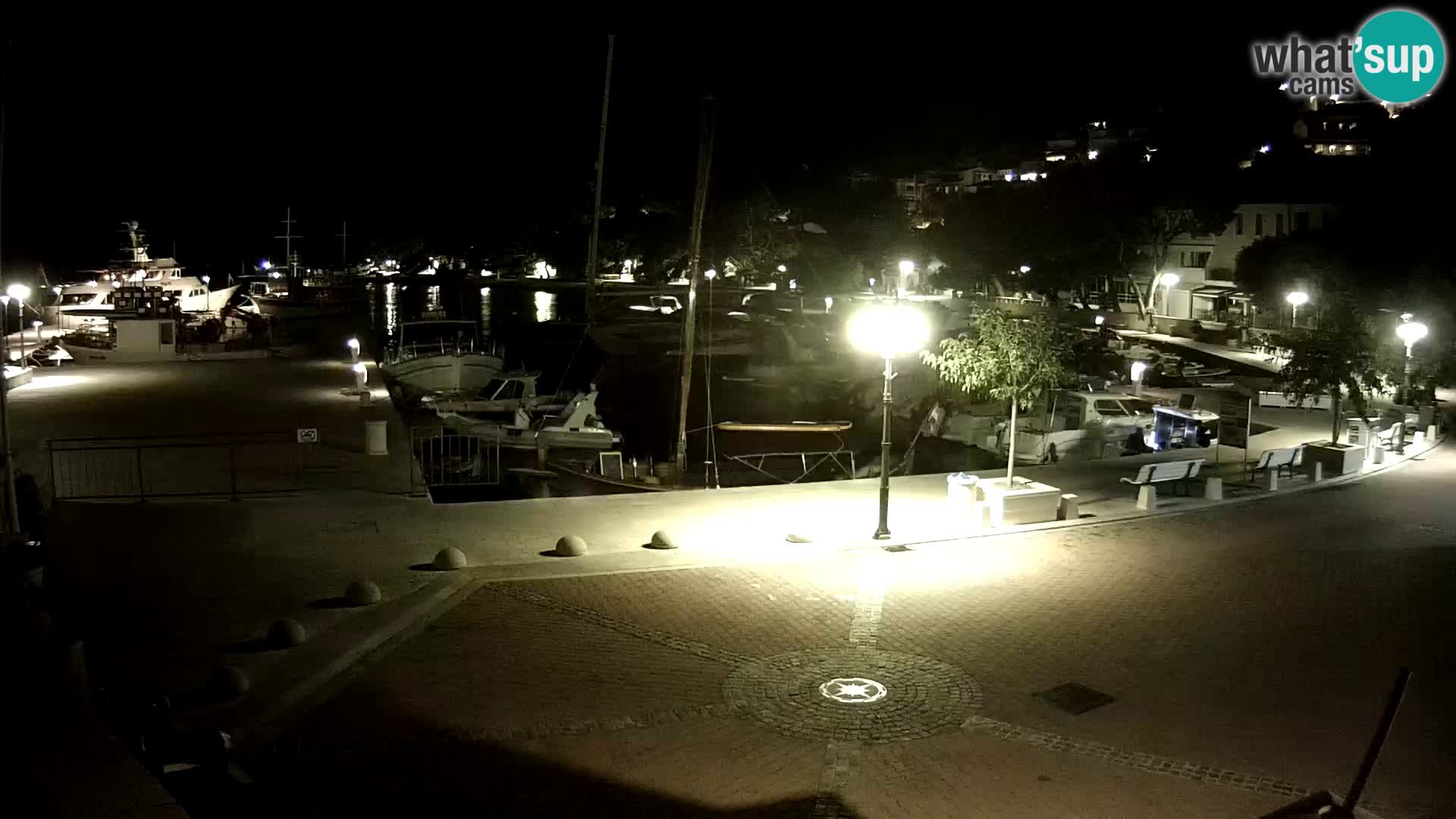 Brela Live webcam – marina – Dalmatia – Croatia