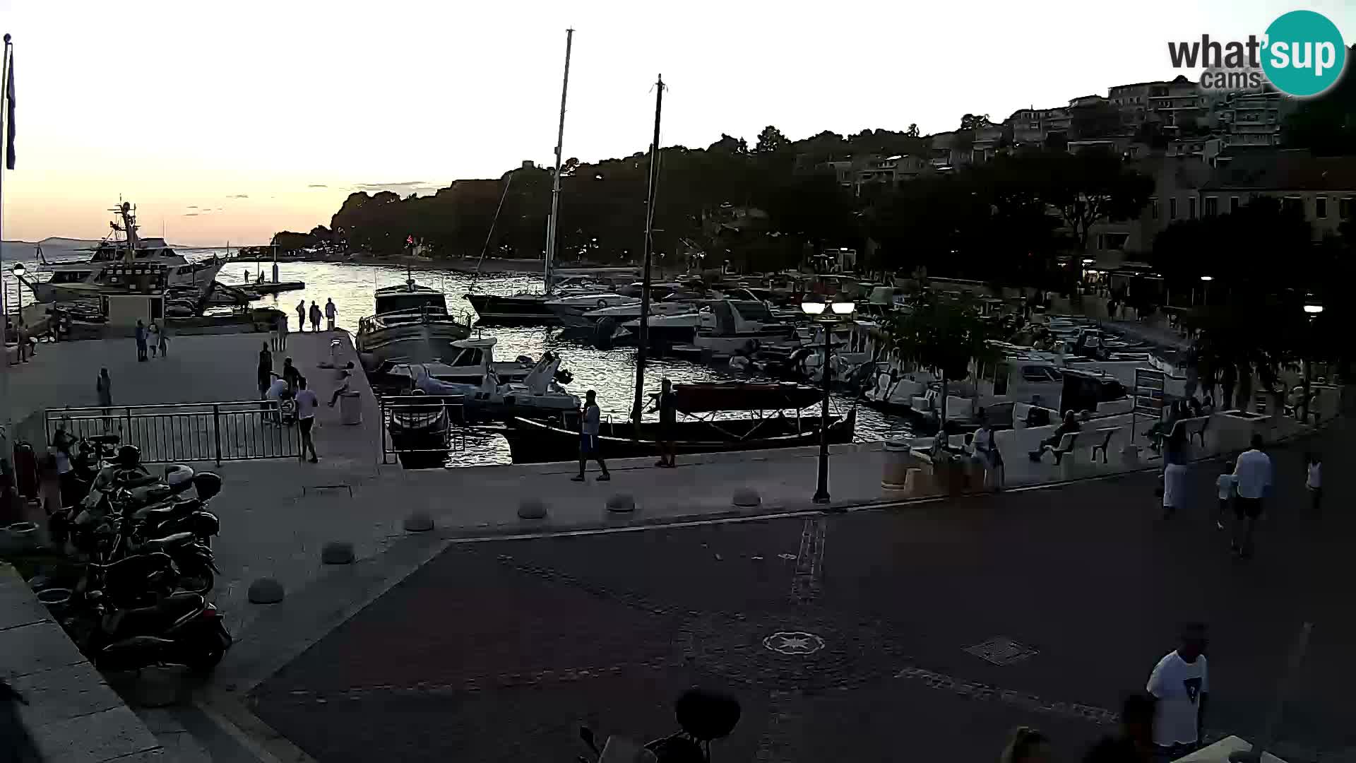 Brela Live webcam – marina – Dalmatia – Croatia