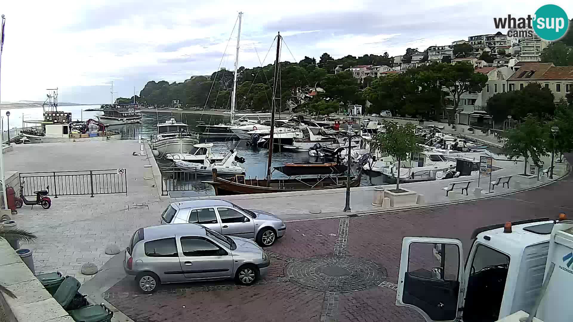 Brela Live webcam – marina – Dalmatia – Croatia