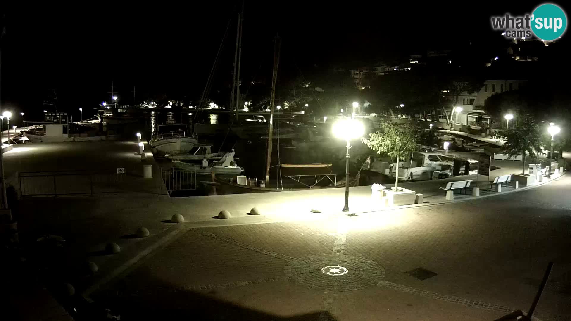 Brela Live webcam – marina – Dalmatia – Croatia
