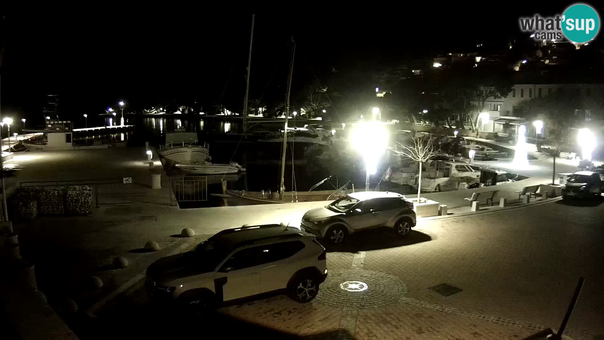 Brela web kamera – porat – Dalmacija