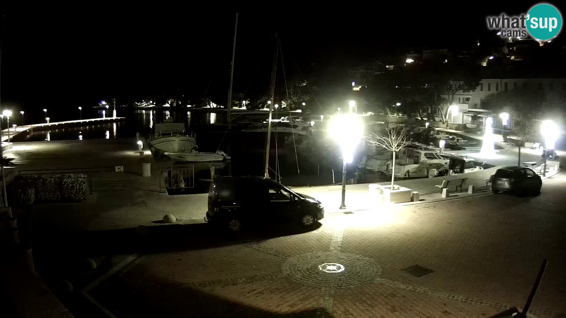 Brela Live webcam – marina – Dalmatia – Croatia