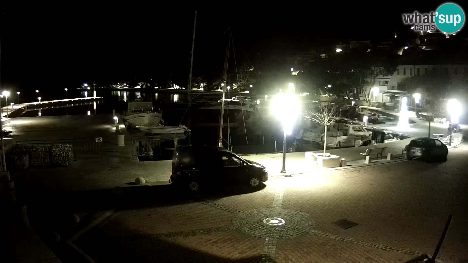 Brela web kamera – porat – Dalmacija