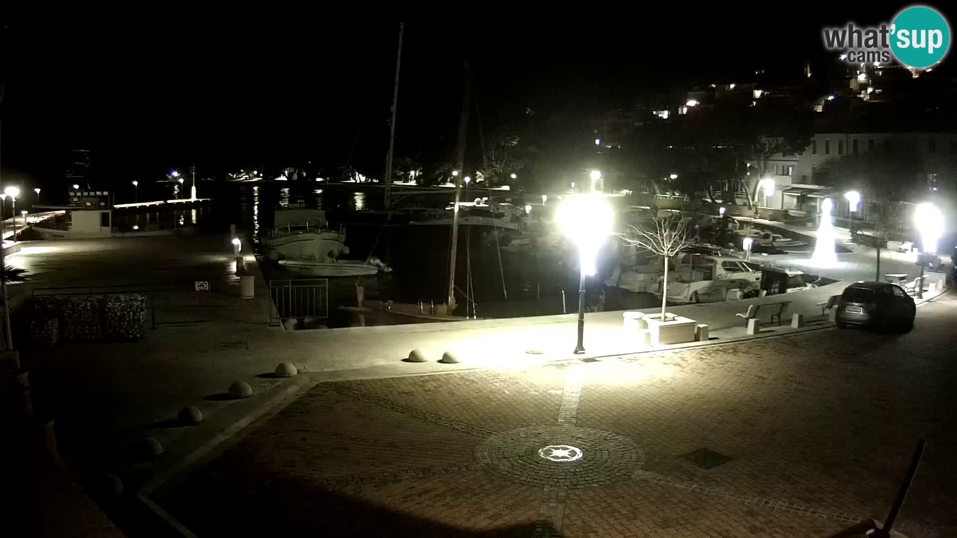 Brela Live webcam – marina – Dalmatia – Croatia