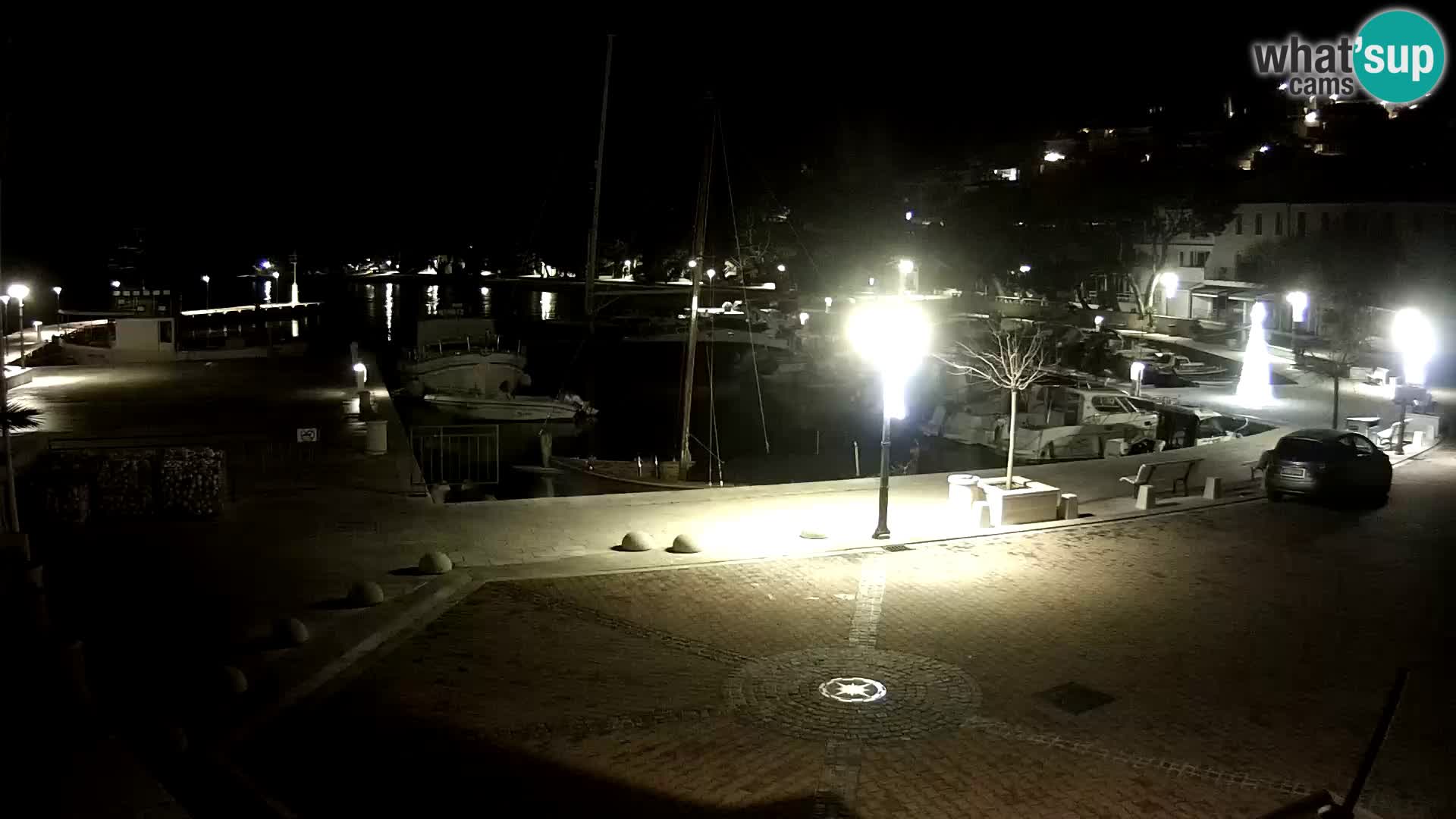 Brela web kamera – porat – Dalmacija