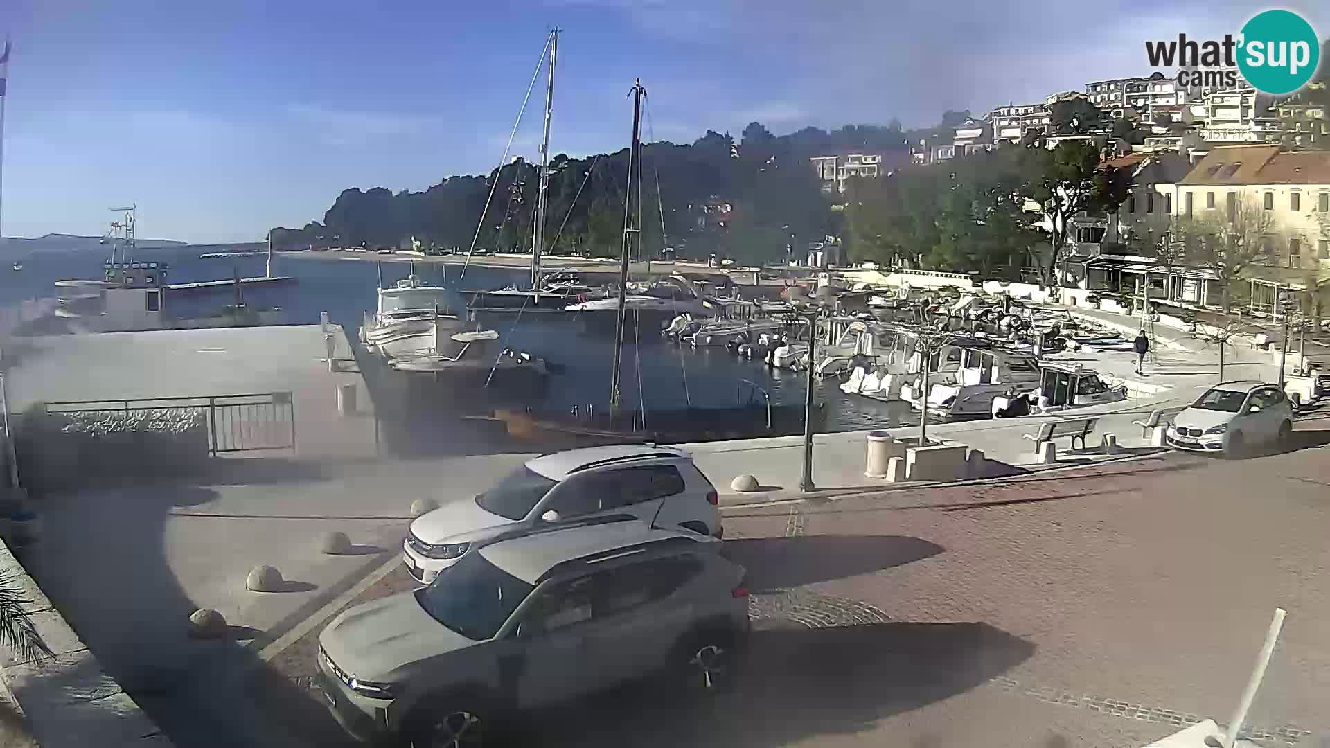 Brela Live webcam – marina – Dalmatia – Croatia