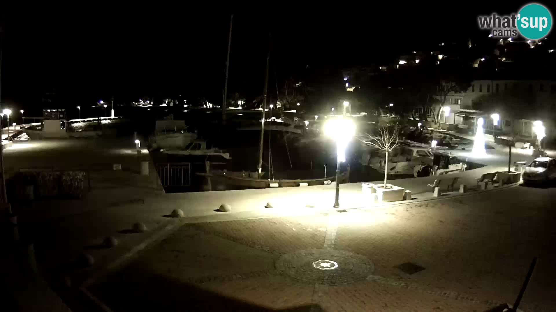 Brela Live webcam – marina – Dalmatia – Croatia