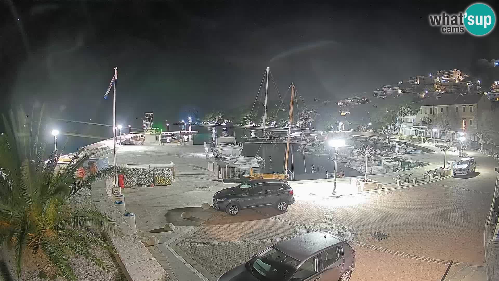 Brela Live webcam – marina – Dalmatia – Croatia