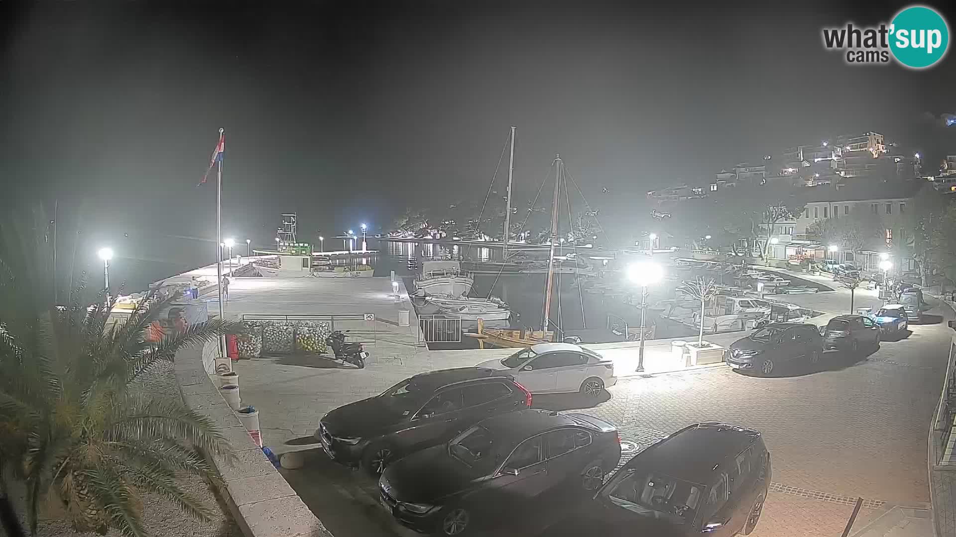 Brela web kamera – porat – Dalmacija