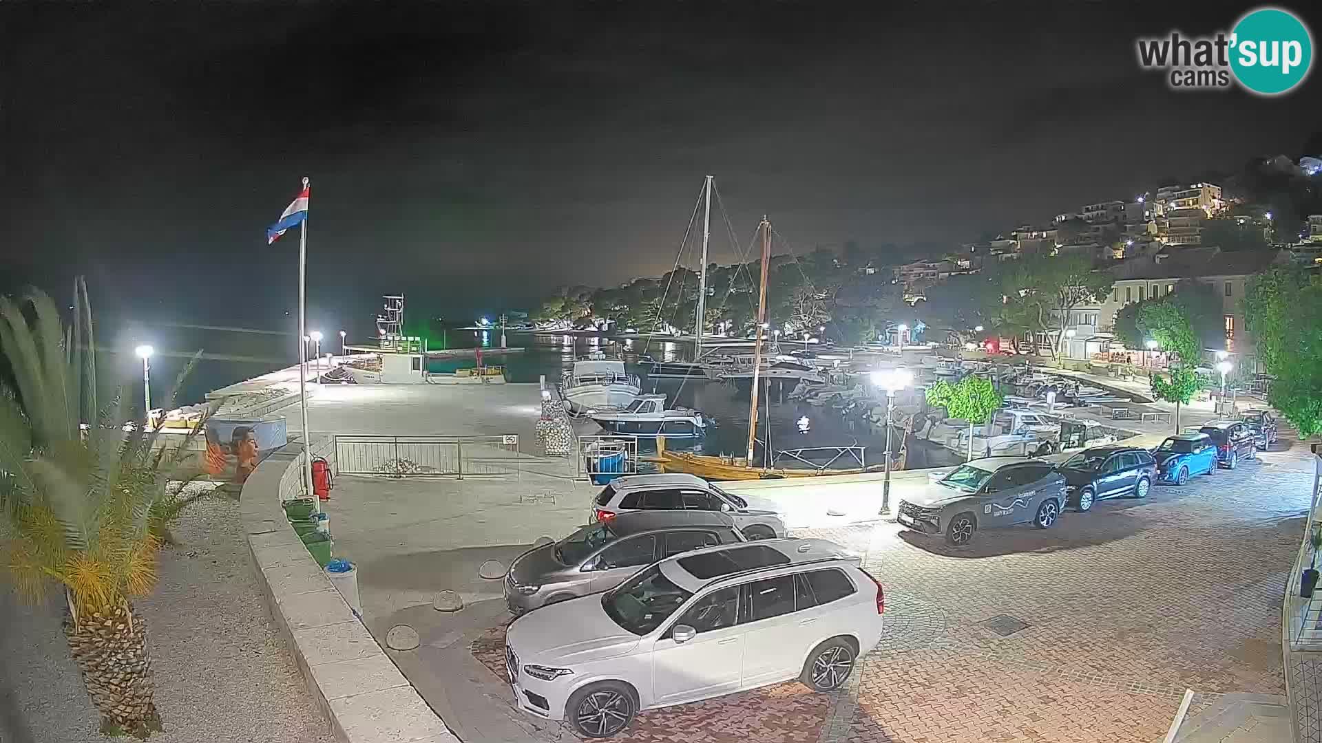 Brela web kamera – porat – Dalmacija