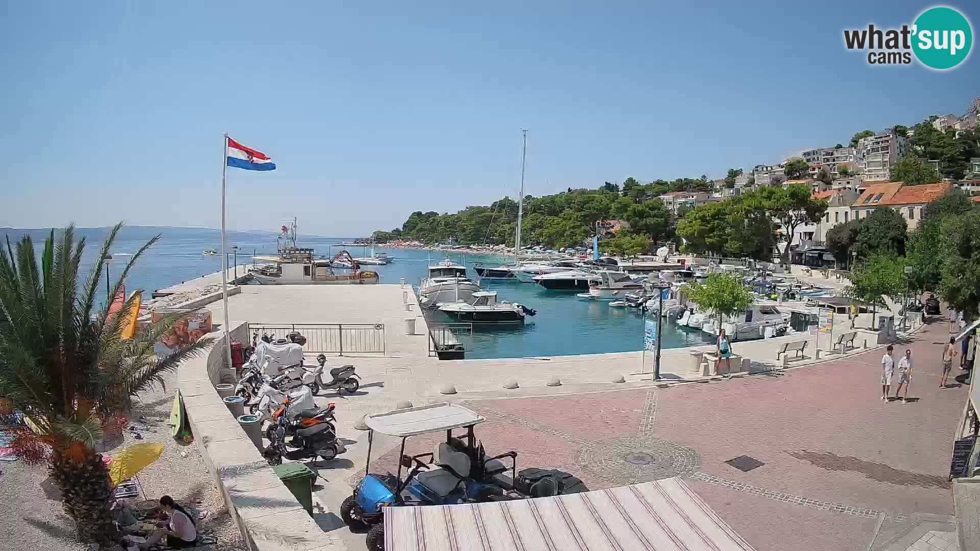 Brela – hafen