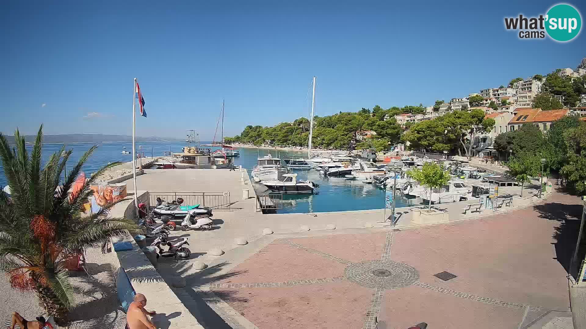 Brela – hafen