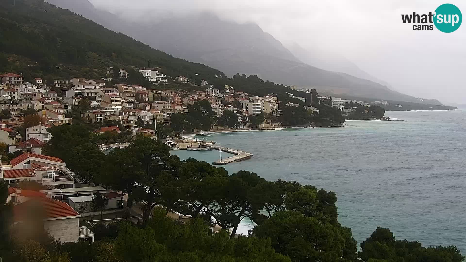 Livecam Brela – Panorama