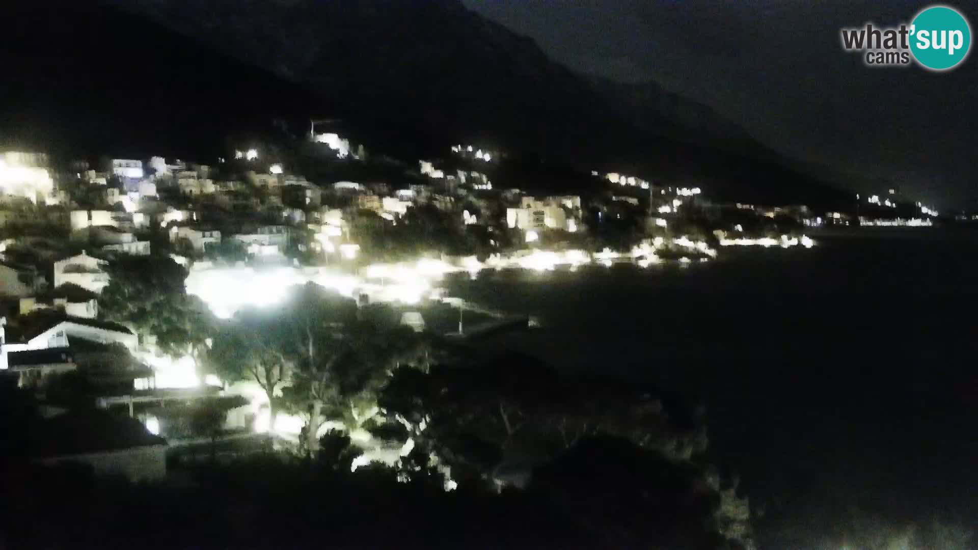 Live Webcam Brela – Panorama