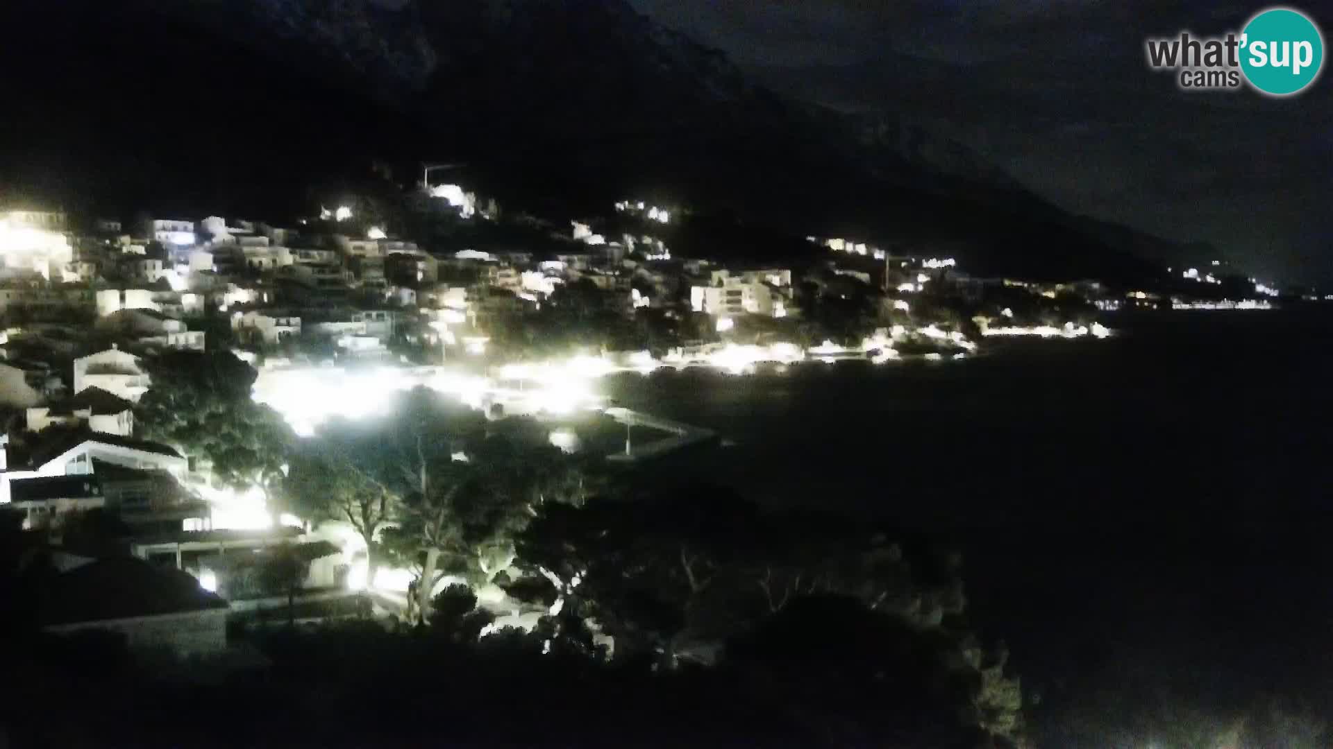 Livecam Brela – Panorama