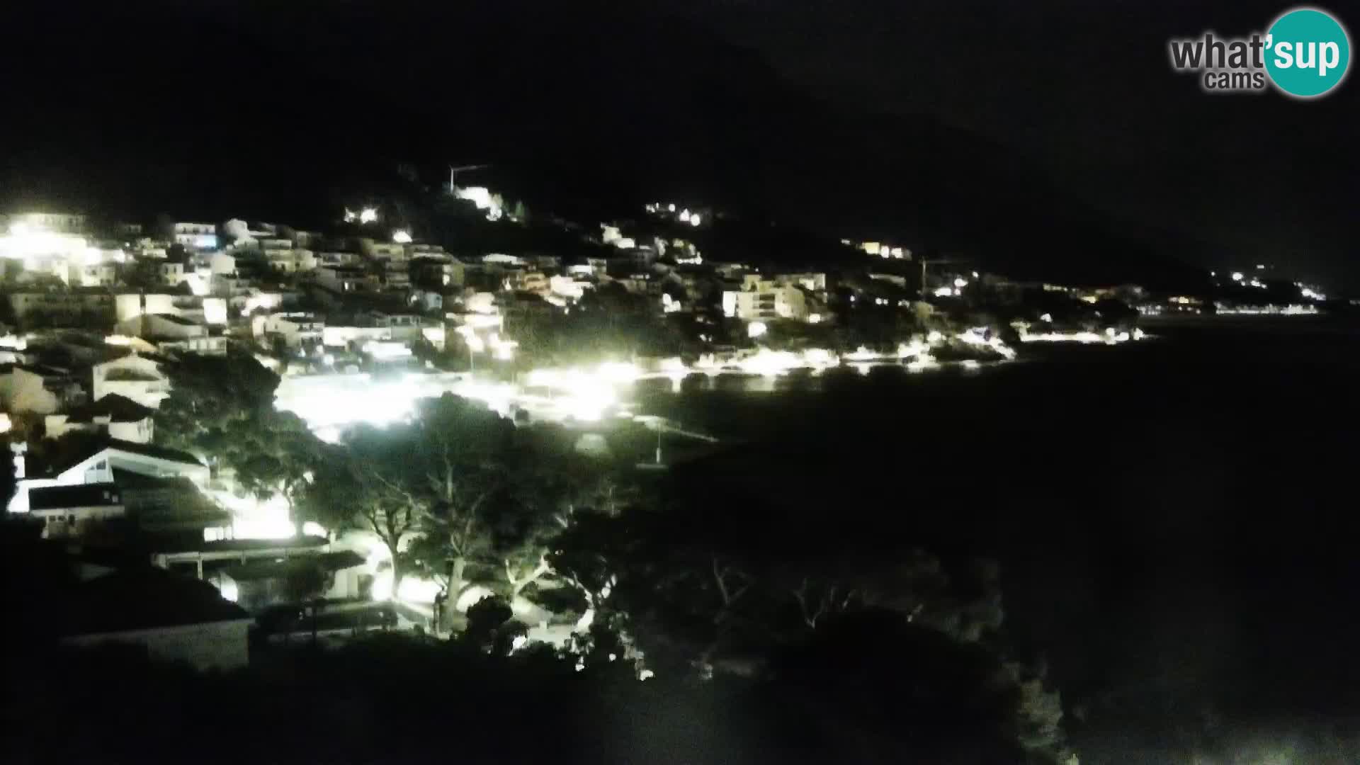 PTZ Webcam Brela – Panorama