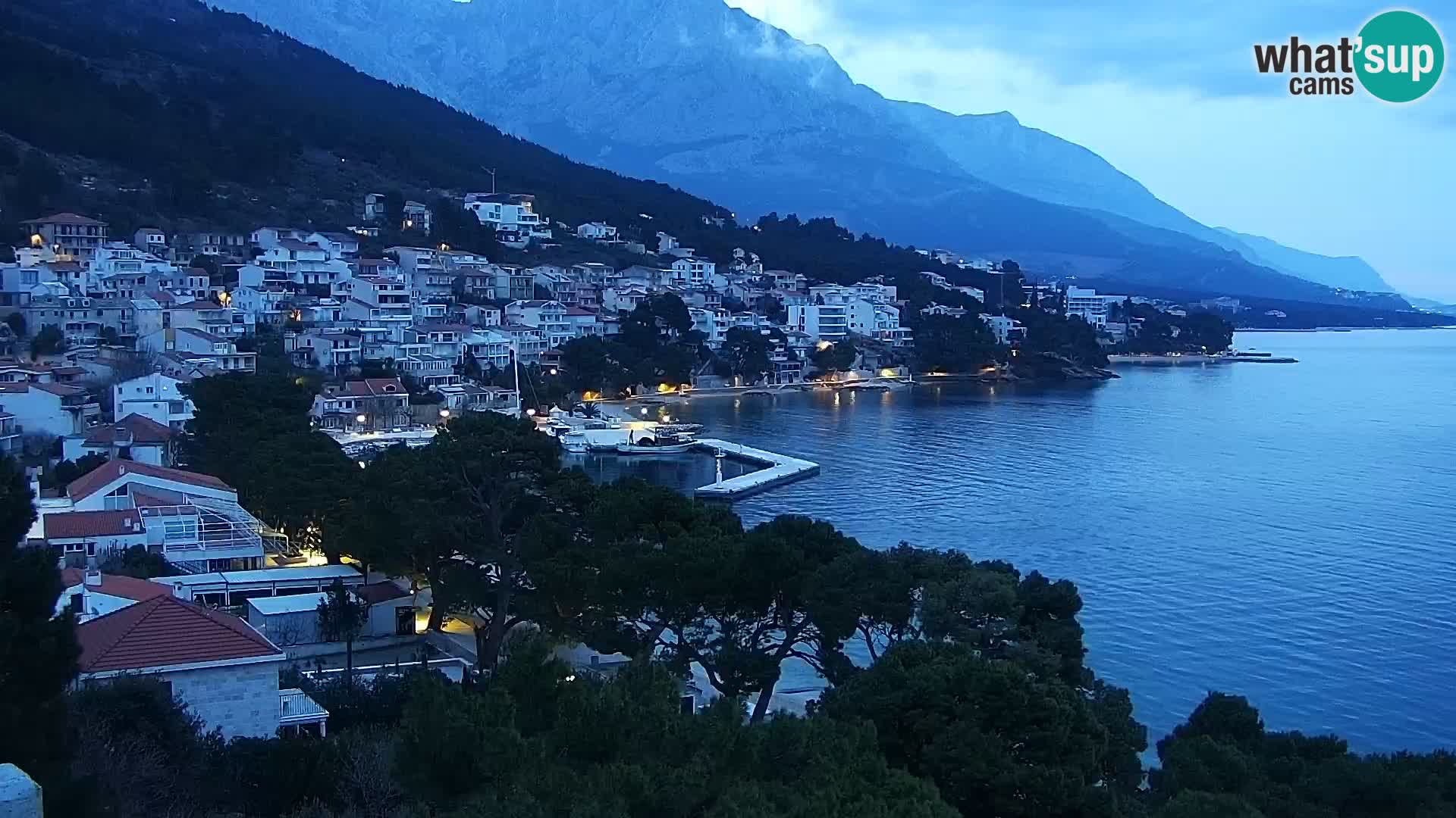 Kamera v živo Brela – Panorama