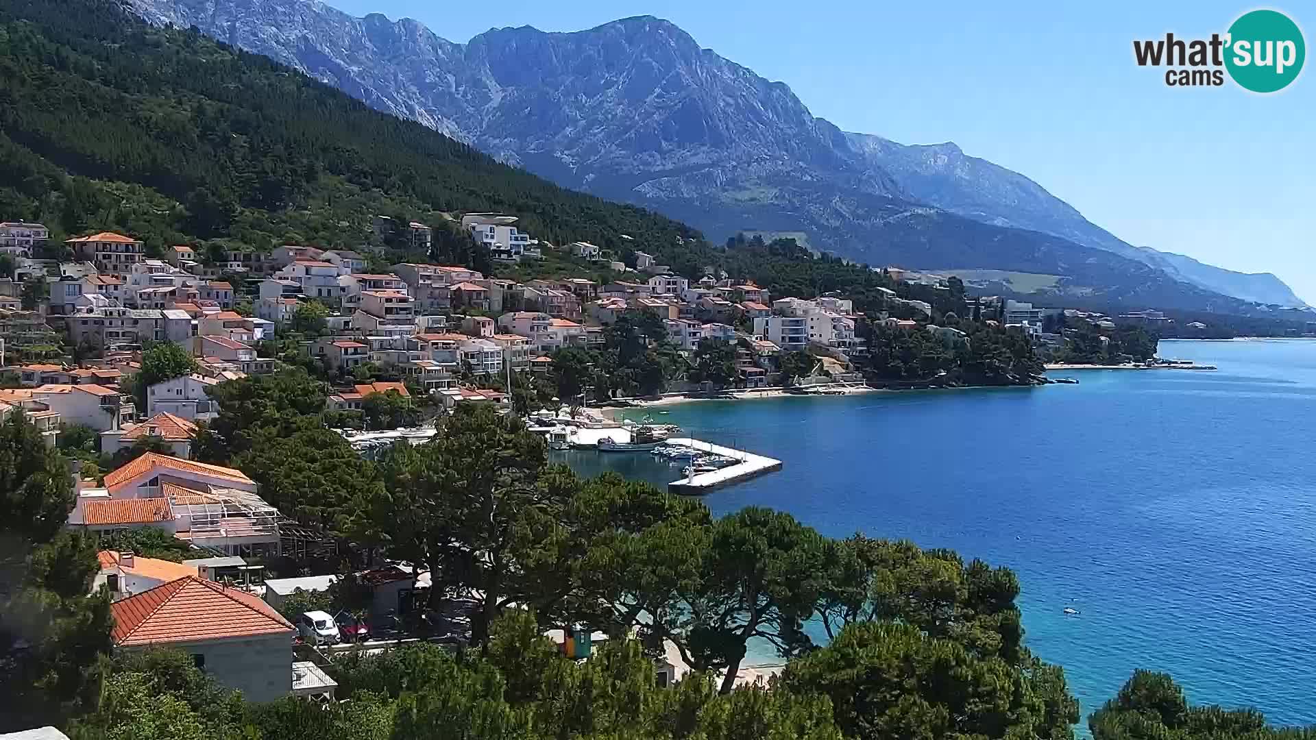 Livecam Brela – Panorama