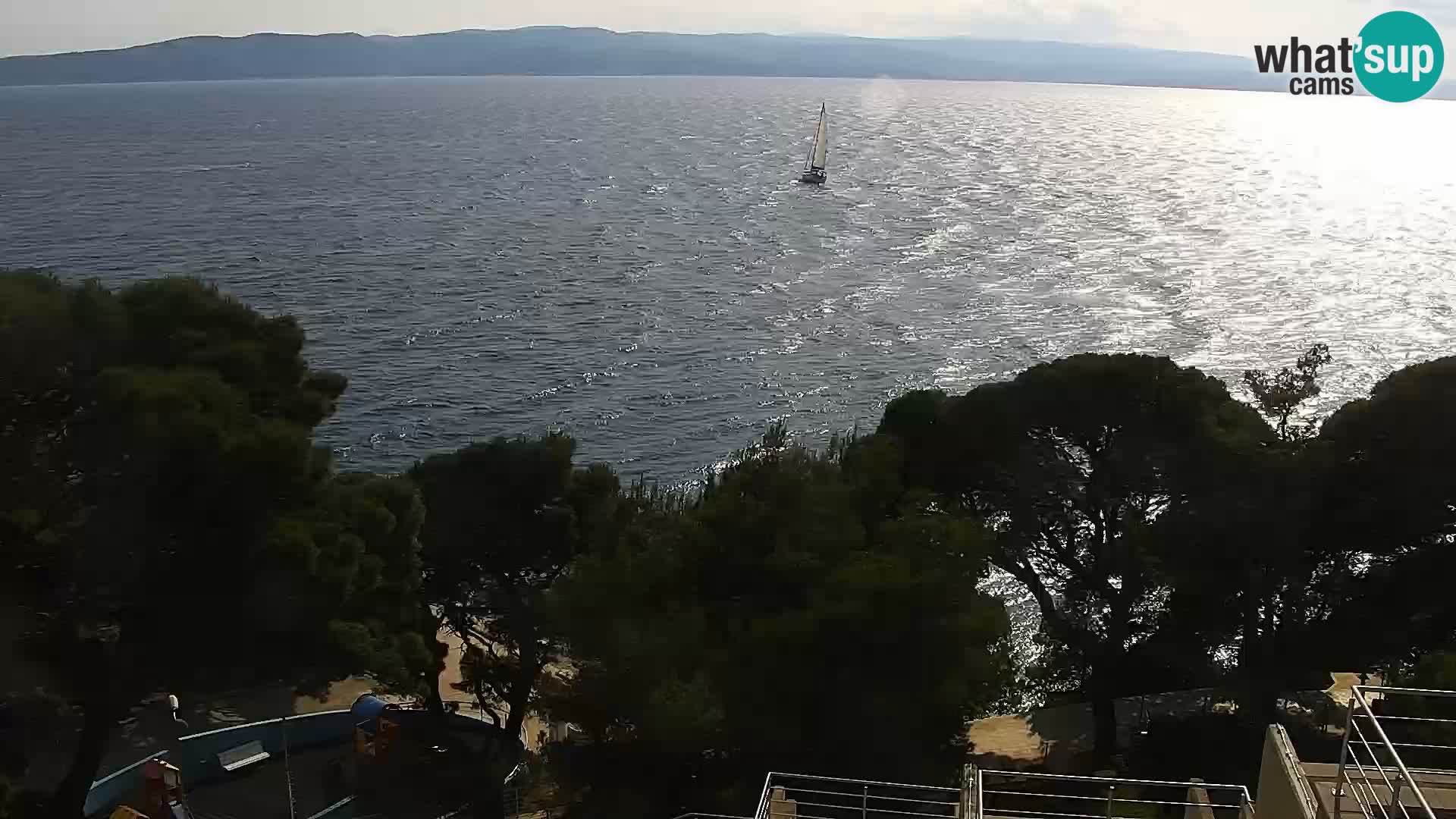 PTZ Webcam Brela – Panorama