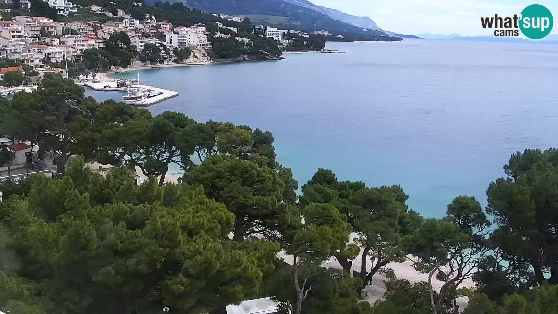 PTZ Webcam Brela – Panorama
