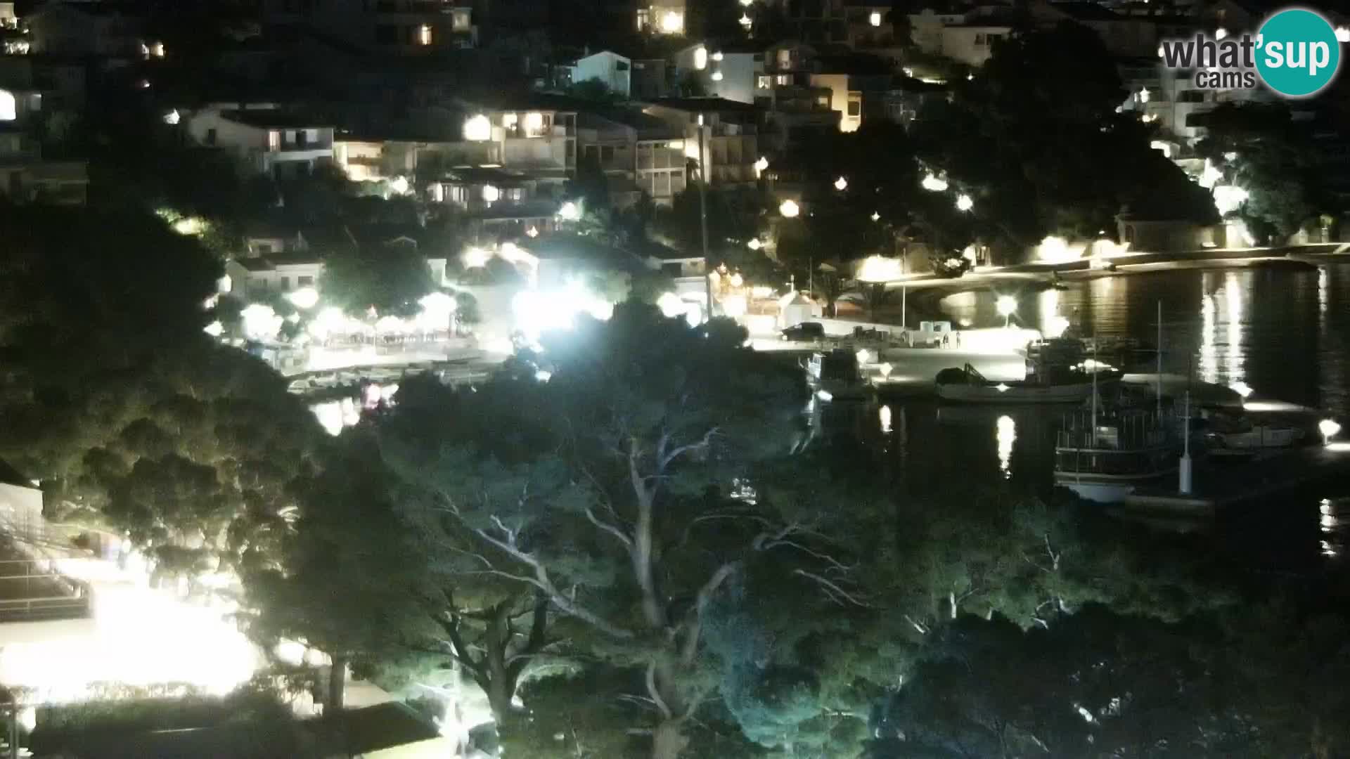 Live webcam Brela – Panorama